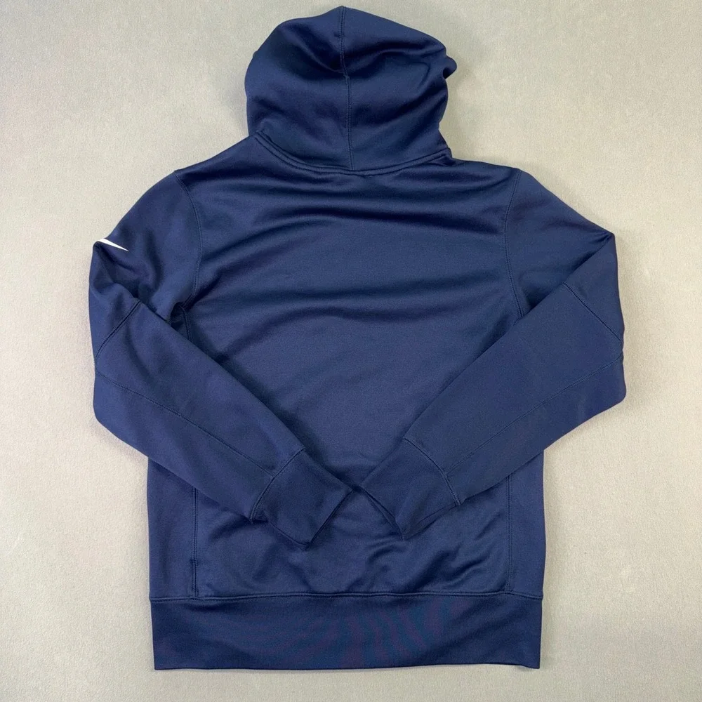 Nike Dallas Cowboys Hoodie Mens Medium Navy Blue NFL Pullover Sweatshirt